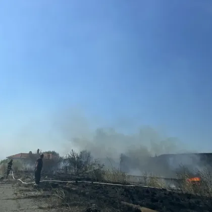 Локализираха пожара край бургаското летище
