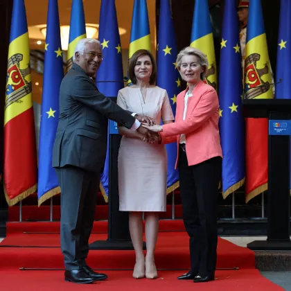 Президентът на Молдова Мая Санду заяви в петък че молдовците