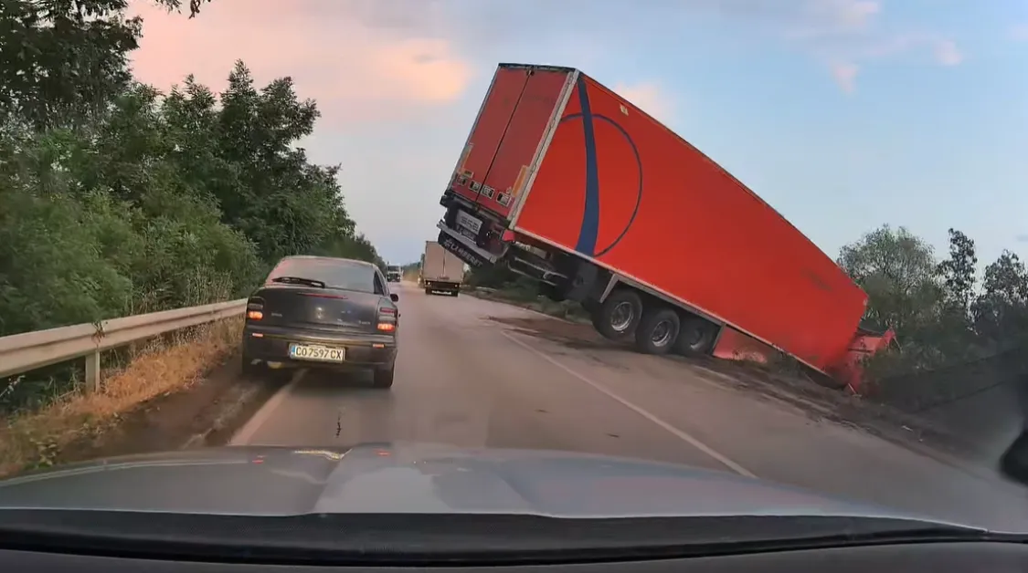 Фаталният Телиш: пак катастрофа на прокълнатия завой ВИДЕО+СНИМКИ