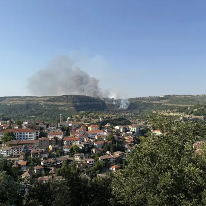 Системата за ранно предупреждение BG Alert се е задействала заради пожара