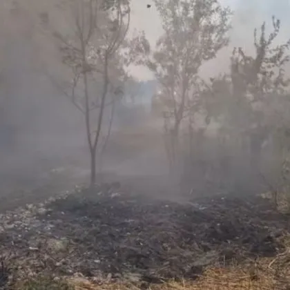 Късният следобед превърна полята между селата Ковачево и Злокучене в