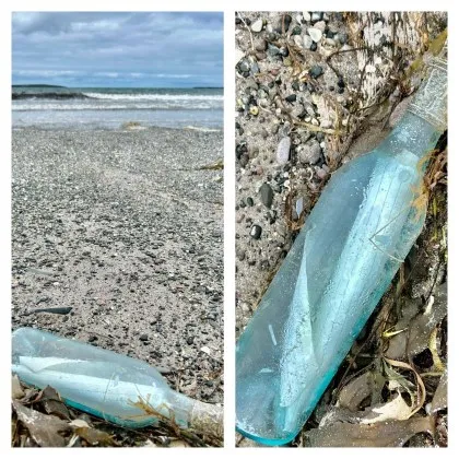 Джон Хей и съпругата му Кейт почиствали плажа в залива