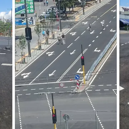 Нова пътна маркировка обърка столичани СНИМКИ