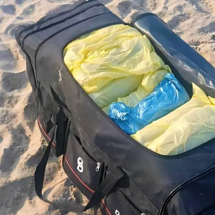 При специализирана полицейска операция гранични полицаи от РДГП Бургас задържаха близо