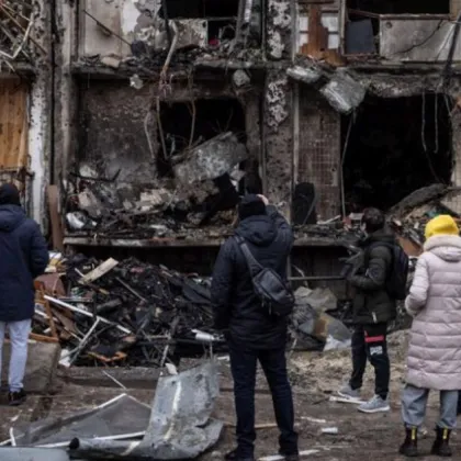 Шест са жертвите на последните мащабни въздушни удари на Русия