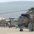 Кугър с екипаж от Крумово се включи в гасенето на пожара в района на Рилския манастир