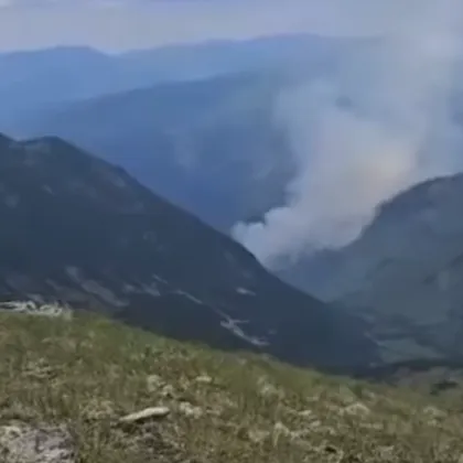 На 2200 метра надморска височина в труднодостъпен терен в Рила