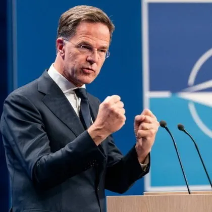 Генералният секретар на НАТО Марк Рюте коментира изявлението на президента