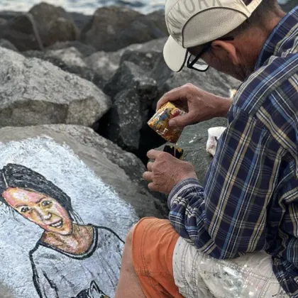 Портрет на 12 годишната Сияна Попова която загина в тежка катастрофа