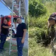 Пожарникари спасиха бедстващо куче в Перник СНИМКИ
