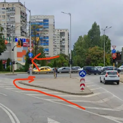 Десен завой за леви шофьори - сутрешната магия по „Хан Кубрат" СНИМКИ