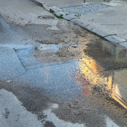 Разхищение на вода в разгара на лятото и на фона