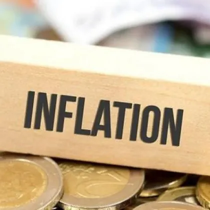 Месечната инфлация е 0 4 а годишната инфлация е 4 4 Инфлацията