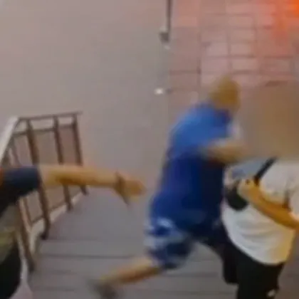 Брутални кадри бяха запечатани от камера в Троян а по