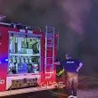 Пламна пожар край бензиностанция