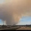 Голям пожар до Мадрид