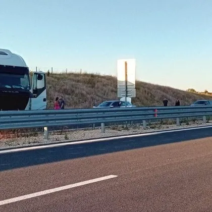 Тежка катастрофа е станала по новата отсечка на АМ Хемус