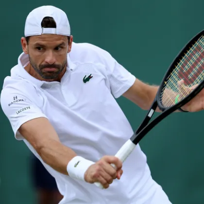 Най добрият български тенисист Григор Димитров се изкачи с едно място