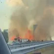 Затвориха изцяло трасето в Пазарджишко, огънят е между платната СНИМКИ+ВИДЕО