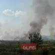Пожарът на АМ "Тракия" затвори ключов участък СНИМКИ