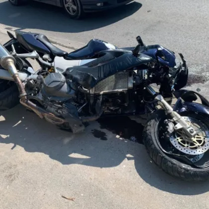 Катастрофа с моторист стана на автомагистрала Тракия Инцидентът е станал