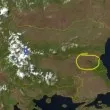 Пожарът, избухнал в Средец, е видим от Космоса ВИДЕО