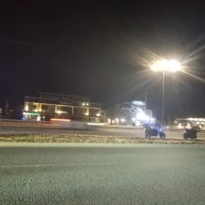 Инцидент с мотор и кола е станала тази нощ на