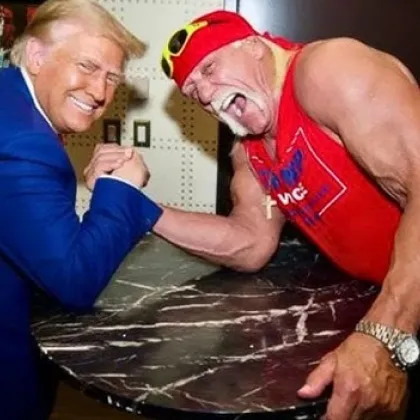 Президентът Доналд Тръмп почете паметта на своя велик приятел Хълк