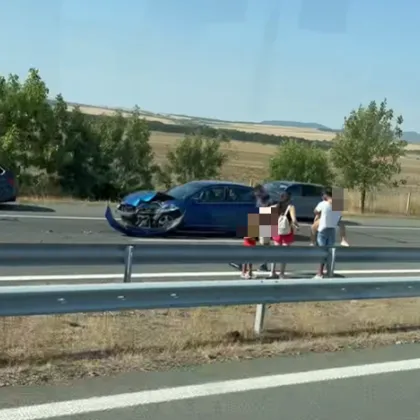 Втора катастрофа е станала на Тракия Инциденът е малко преди