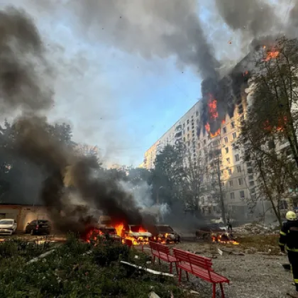 Руските сили атакуваха отново тази нощ втория по големина град