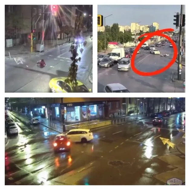 София в кръв и ламарини: Столична полиция публикува зловещо ВИДЕО