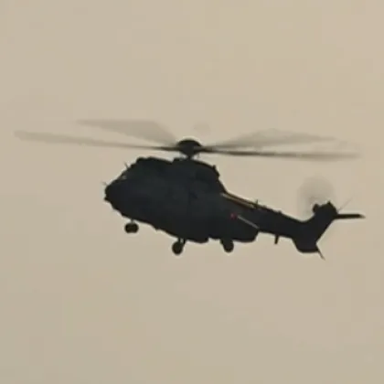 Пред минути у нас пристигна четвърти хеликоптер – румънски Блек