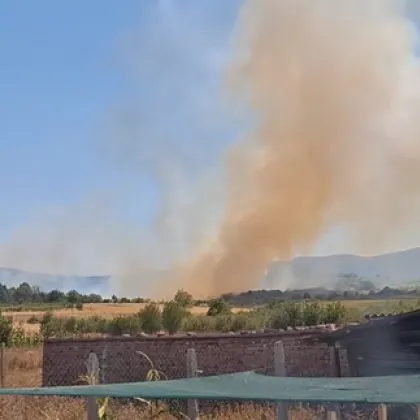 Локализиран е пожарът който избухна на километри от първомайското село