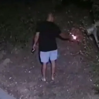 Задържаният 33 годишният Стоян Денчев от Дряново който подпали гората над великотърновските