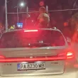 Полицията с реакция след кадрите на дете върху покрива на автомобил в Пловдив