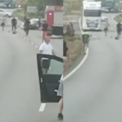 Тежка катастрофа по пътя за Гърция ВИДЕО