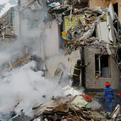 12 станаха жертвите интензивни руски удари по украинската столица Атаките