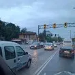 БМВ подкара в насрещното на столичен булевард, блъснаха го отзад ПТП