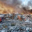 Овладяха пожара в депото за отпадъци край Силистра ВИДЕО