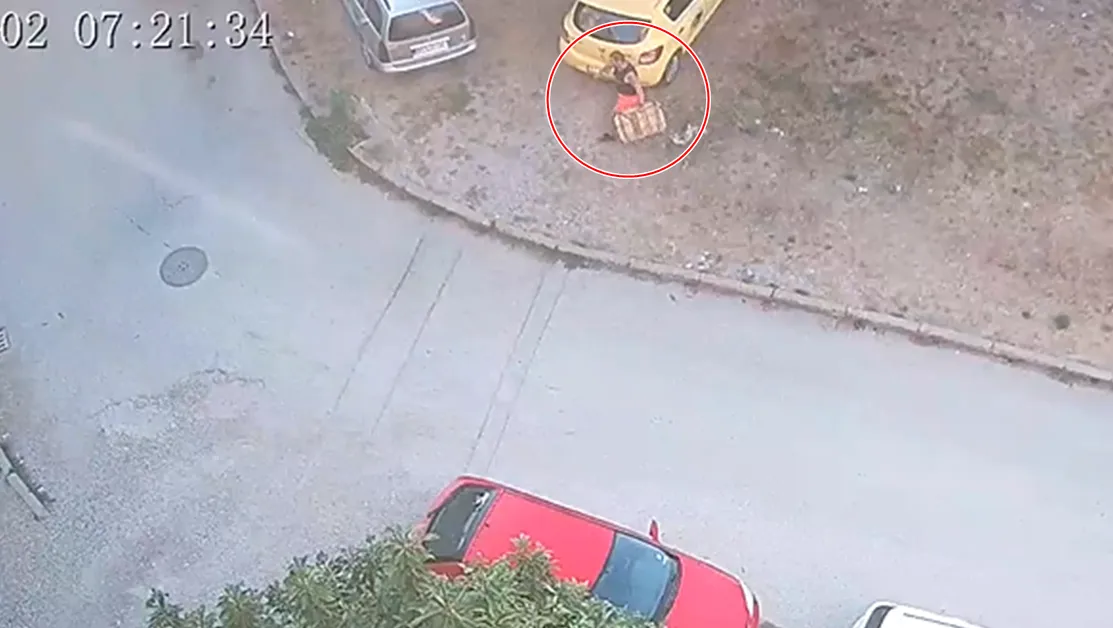 За четвърти път задигат маса край блок във Велико Търново ВИДЕО