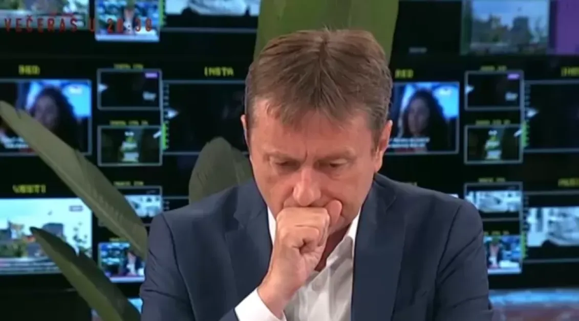 По време на телевизионно интервю: Сръбски министър получи инсулт ВИДЕО
