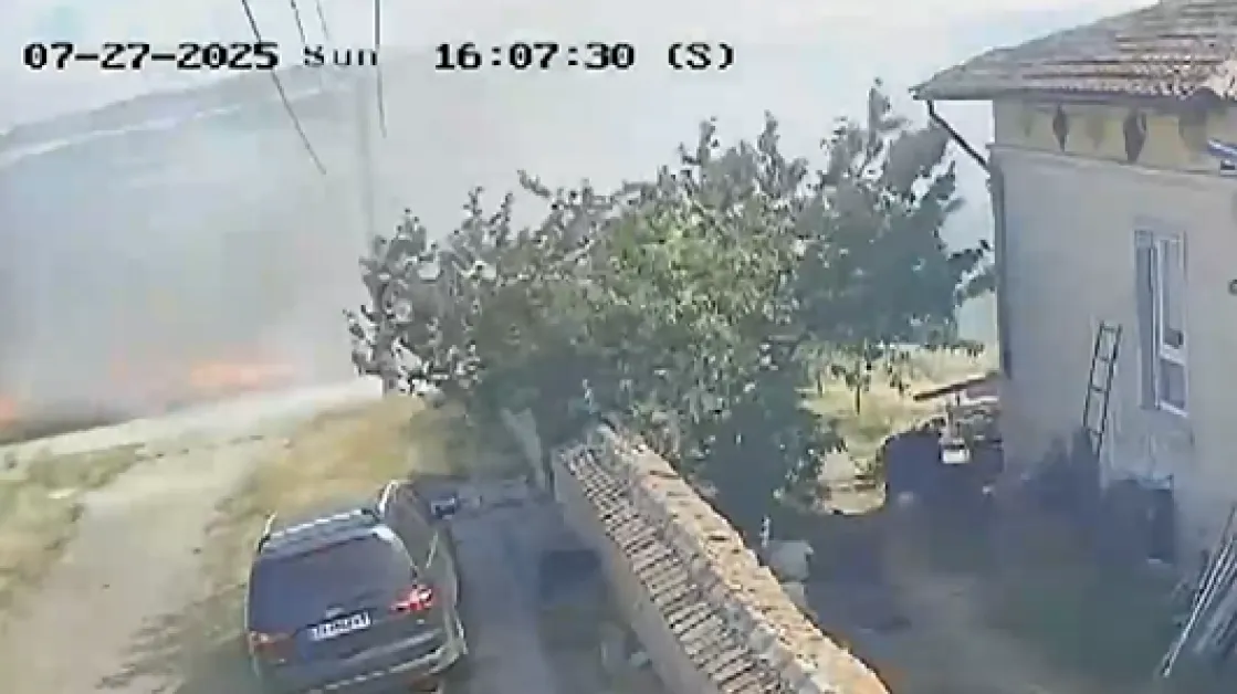 Съмнения за умишлен палеж във великотърновско село