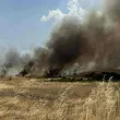 Пожарът край Карнобат стигна до земеделската база на бургаски бизнесмен
