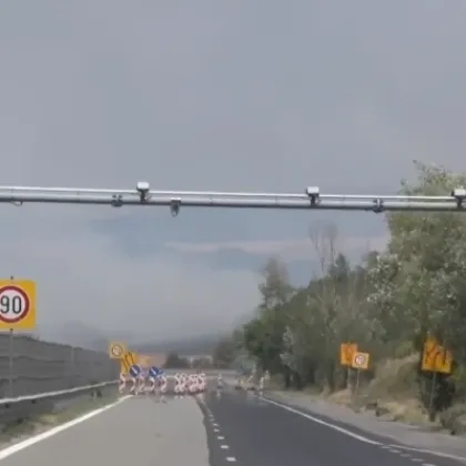 Движението по магистрала Марица в участъка Харманли Любимец е