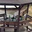 Двор на детска градина в София се превърна в място за алкохолни сбирки