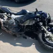Мотор и кола се блъснаха в Пловдив