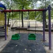 Вандализирана детска площадка в София: Люлки са залети с фекалии СНИМКИ