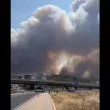 Огромен пожар затвори Дарданелите ВИДЕО