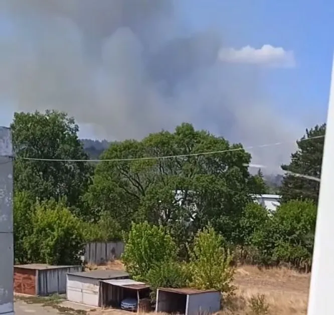 Евакуираха 40 души заради пожара край Сунгурларе