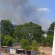 Евакуираха 40 души заради пожара край Сунгурларе